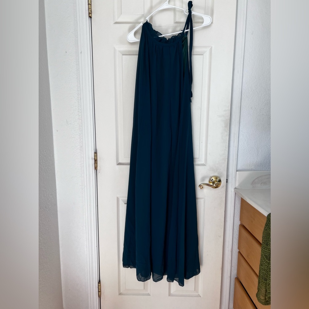 Maxi strapless maxi dress